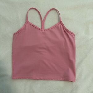 Athleta Girl Pink Activewear Top